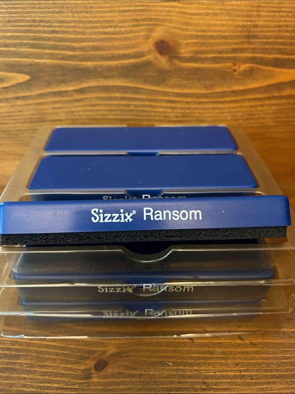 Sizzix alphabet die cut Ransom Die Cutting